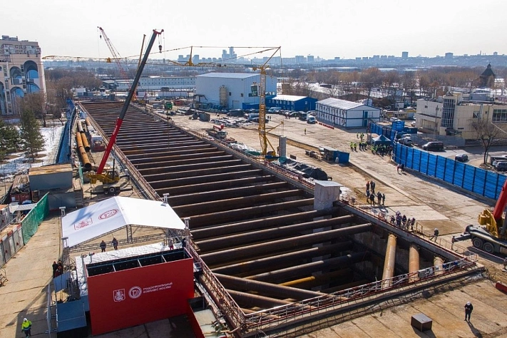 Бирюлёвская линия метро входит в активную стадию строительства