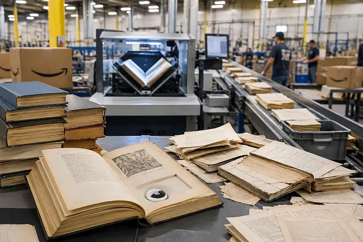 AirTag вывел на след книжного конвейера Amazon