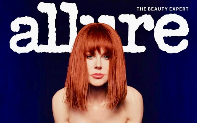 Николь Кидман в новом образе для Allure: нежность, сила и глянец