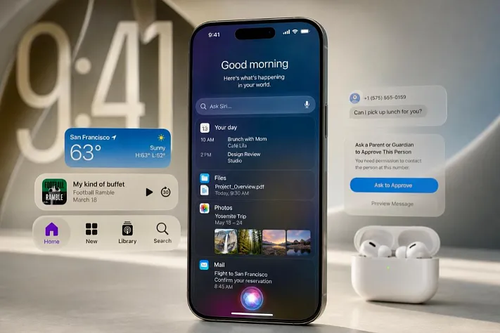 Apple снова делает Siri главным элементом