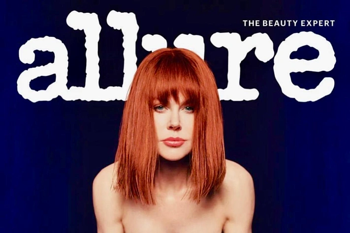 Николь Кидман в новом образе для Allure: нежность, сила и глянец