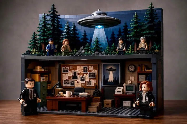 LEGO выпустит «Секретные материалы» из 1478 деталей
