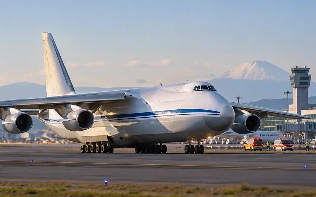 В Японии выясняют причину пожара на Ан-124 «Руслан»