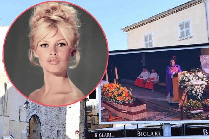 Легенда французского кино Брижит Бардо похоронена в Сен-Тропе