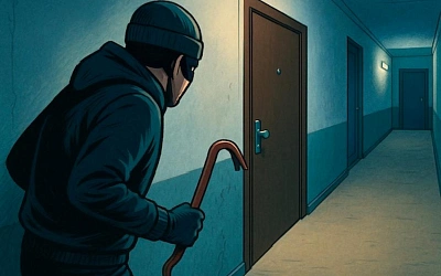 Как домушники выбирают квартиры в новостройках зимой