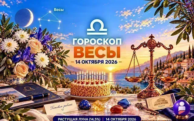 Гороскоп для рождённых 14 октября о смелости выйти вперёд