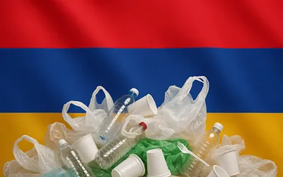 Армения готовит полный запрет пластиковых пакетов и одноразовой посуды с 2027 года