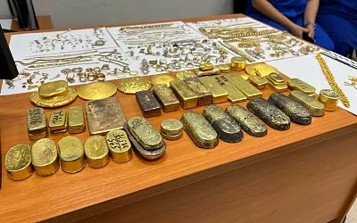 В Дагестане задержали контрабандиста с крупной партией золота