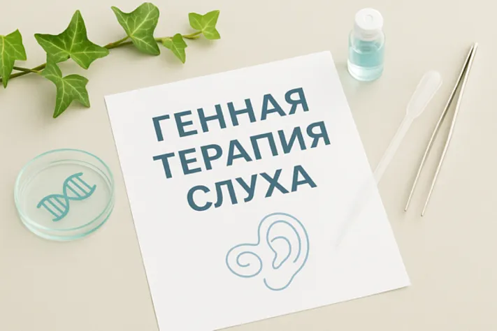 Инновационная генная терапия и слух
