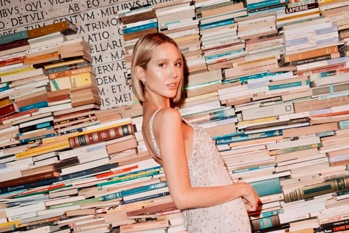 Мария Олимпия и зимний блеск Brunello Cucinelli