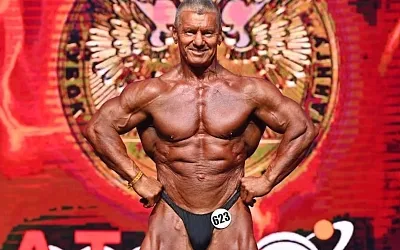 71-летний атлет взял «золото» Кубка страны по бодибилдингу
