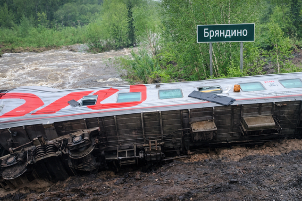 Под Ульяновском с рельсов сошли вагоны поезда Челябинск — Москва