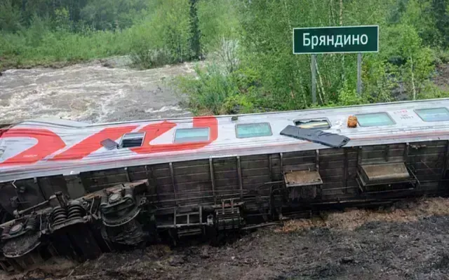 Под Ульяновском с рельсов сошли вагоны поезда Челябинск — Москва