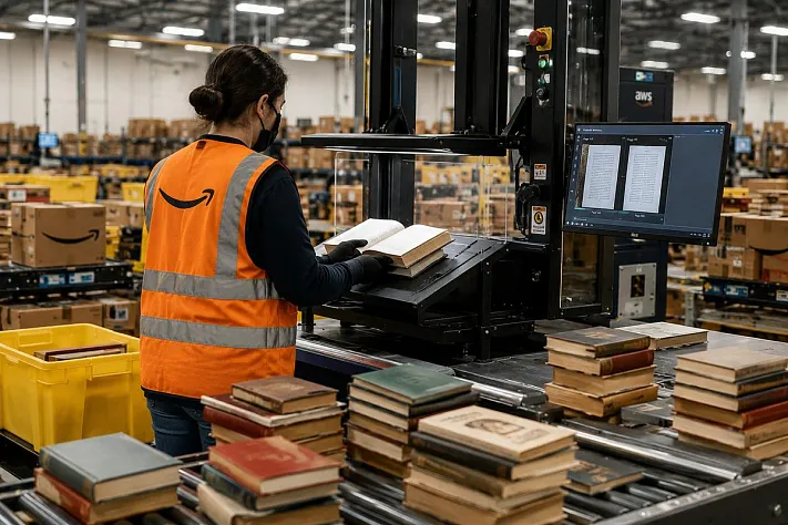 ИИ-компании скупают старые книги и режут их на страницы