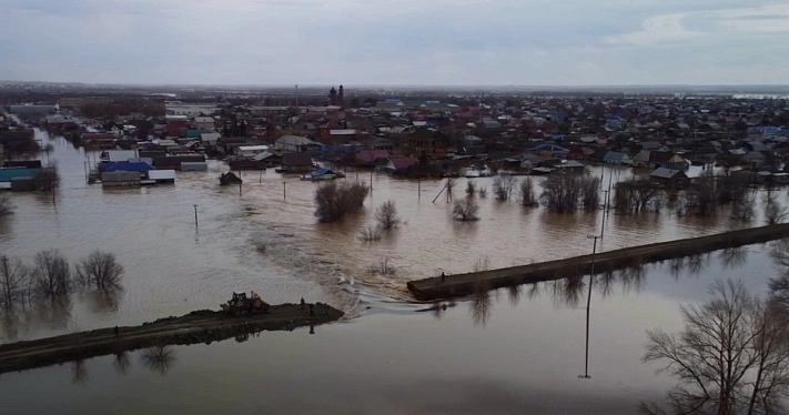  В Орске произошёл новый прорыв насыпной дамбы 