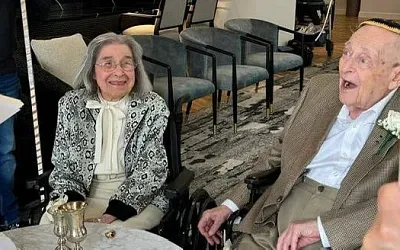В Филадельфии поженилась 100-летняя пара