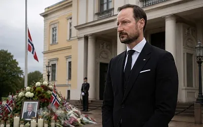 После смерти Харальда V Норвегию возглавил Хокон VIII