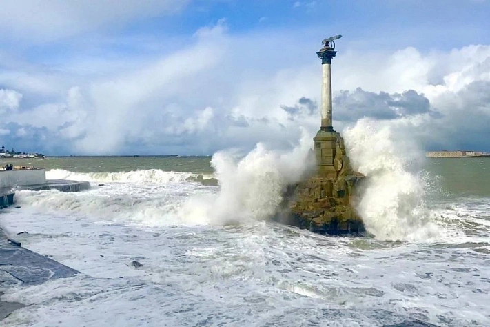 На юг России надвигается мощный шторм