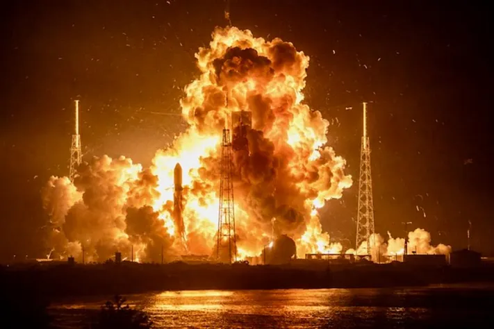 Ракета Blue Origin взорвалась на площадке во Флориде