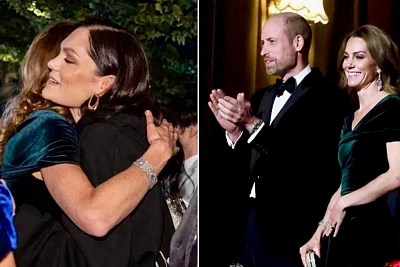 сила объятия кейт миддлтон и джесси джей говорит больше слов