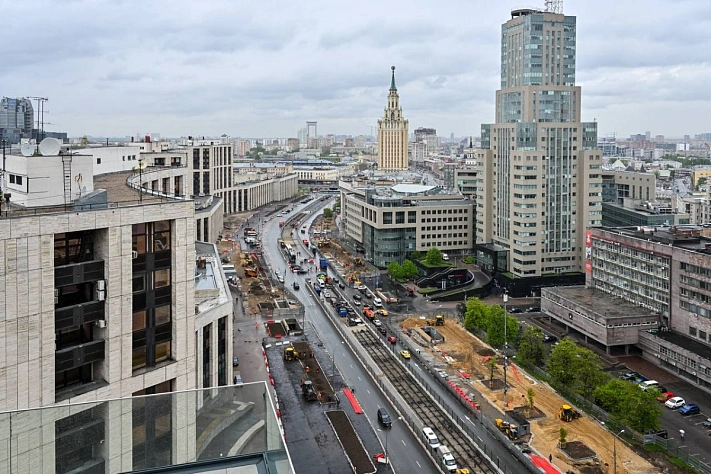 В Москве откроют новую трамвайную линию на проспекте Сахарова