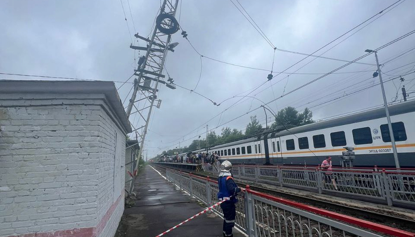 Из-за непогоды приостановлено движение поездов между Москвой и Тулой |  20.06.2024 16:20:00 Изнанка.news