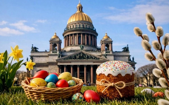 Исаакиевский собор открыт бесплатно на Пасху