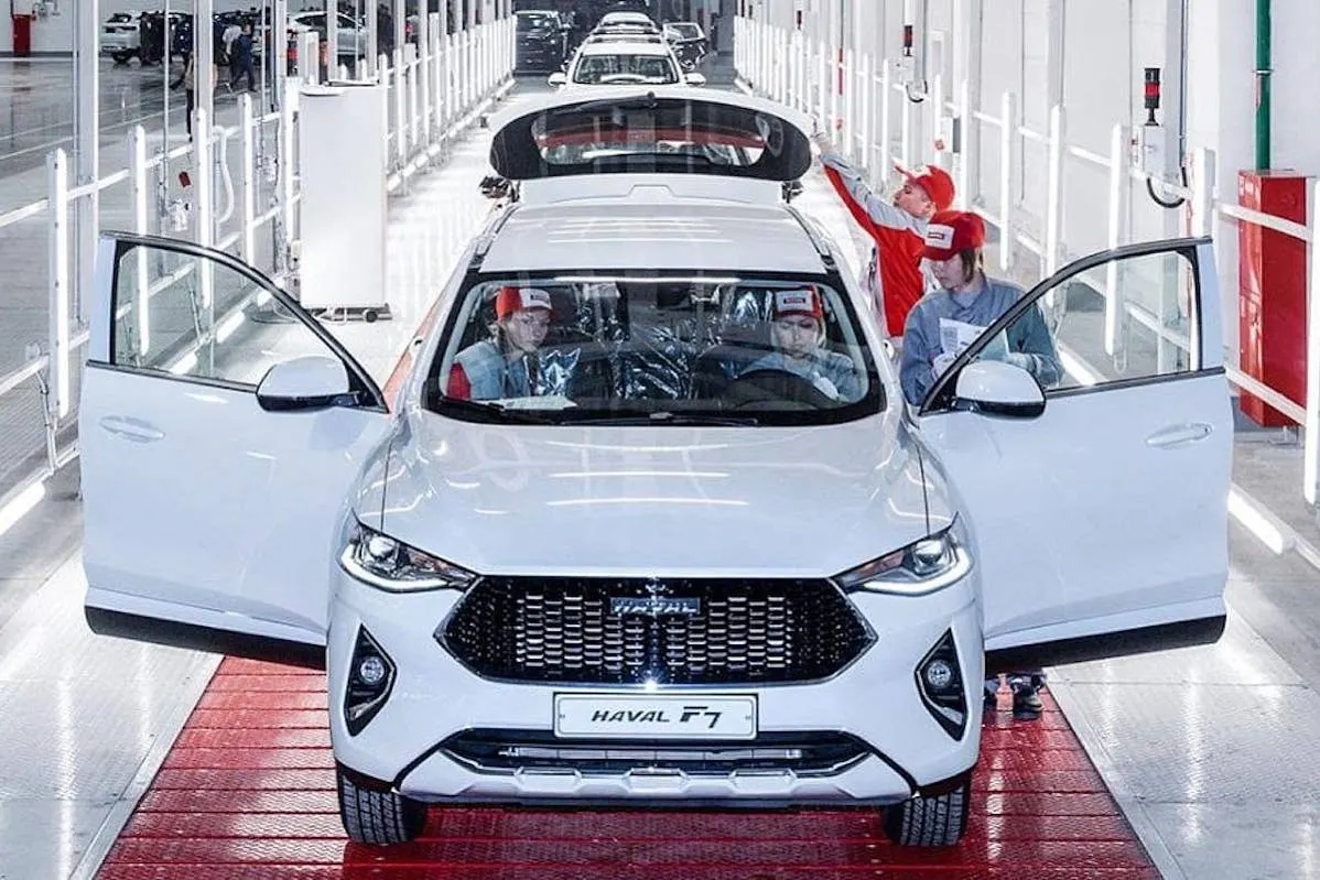 Тульский завод GWM начал серийный выпуск обновлённого Haval F7x