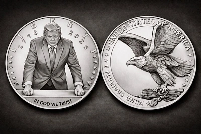 в сша готовят юбилейную монету с трампом