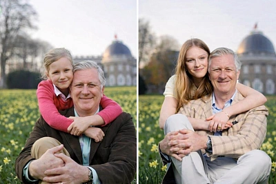 король филипп и принцесса элеонора повторили семейный кадр спустя десять лет