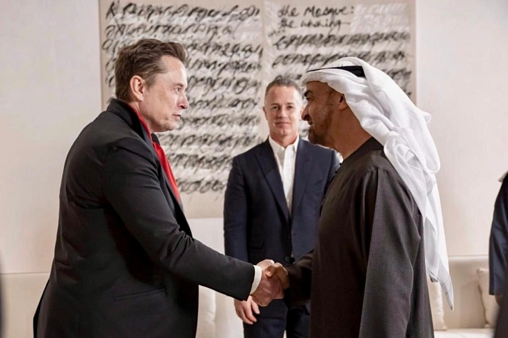 Илон Маск провёл встречи с руководством ОАЭ