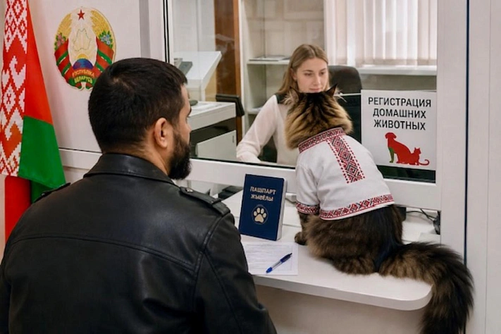 Белорусы начали регистрировать котов, но налог платить не надо
