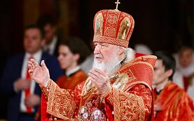 Патриарх Кирилл поздравил верующих с Пасхой