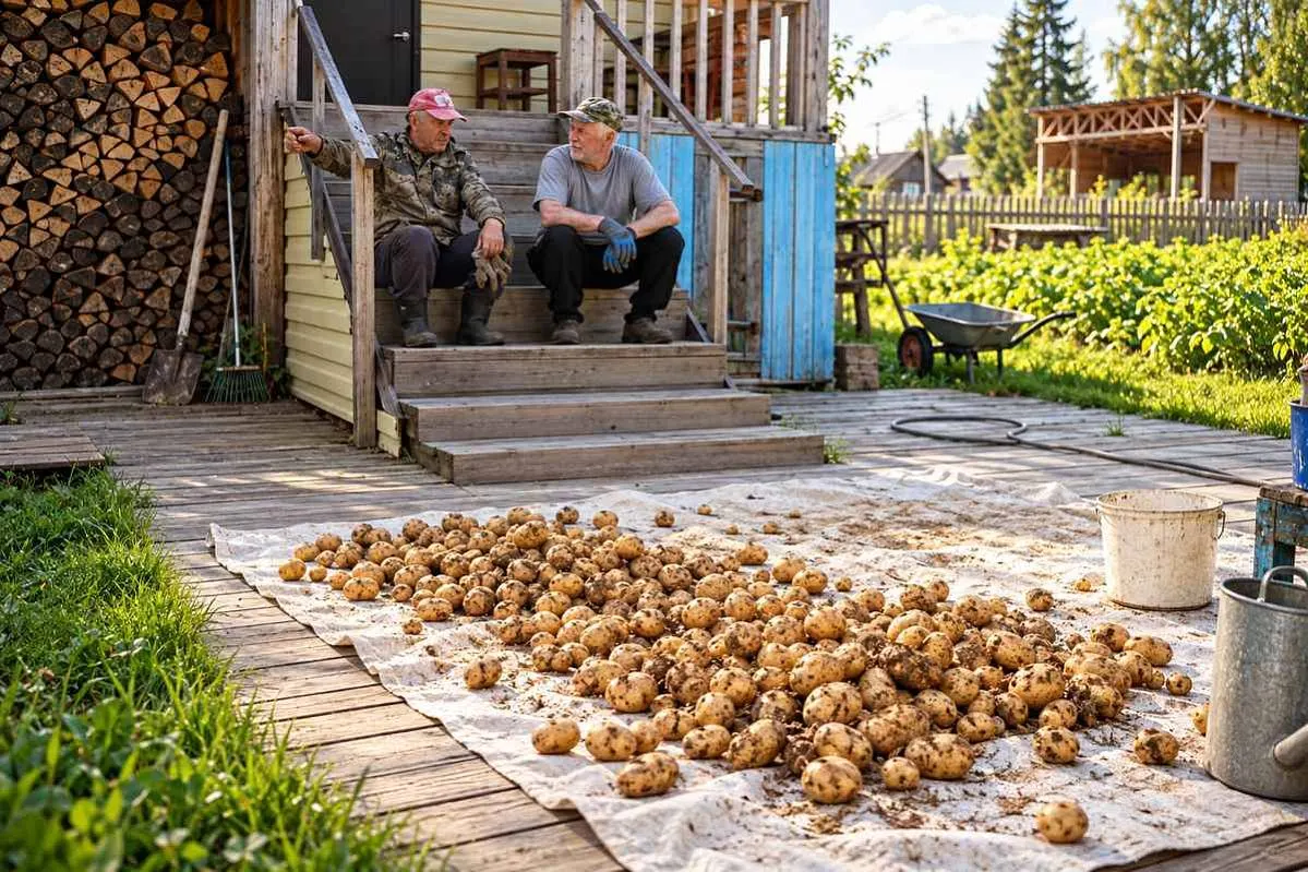 Урожай картофеля в России сократился на 8,7%