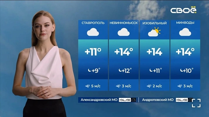 На телевидении Ставрополя начали вкалывать роботы