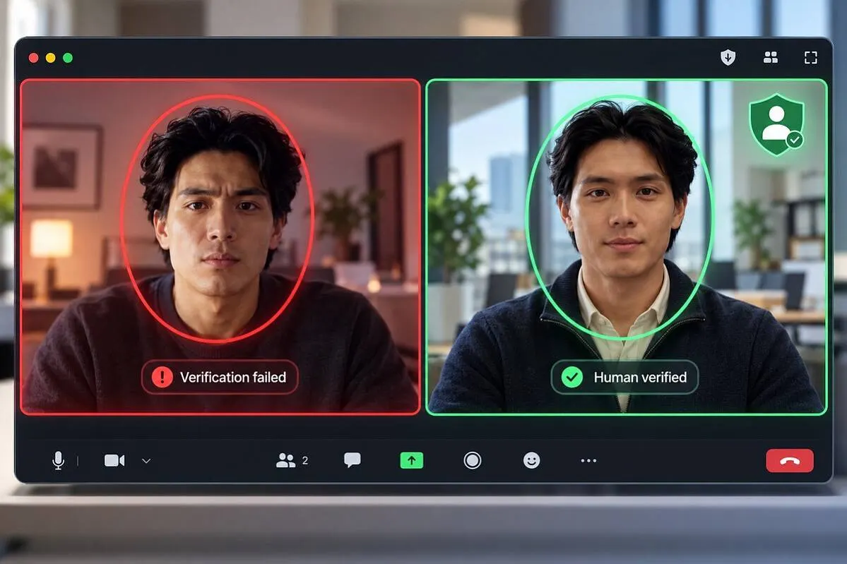 Zoom ввёл проверку человека для корпоративных встреч