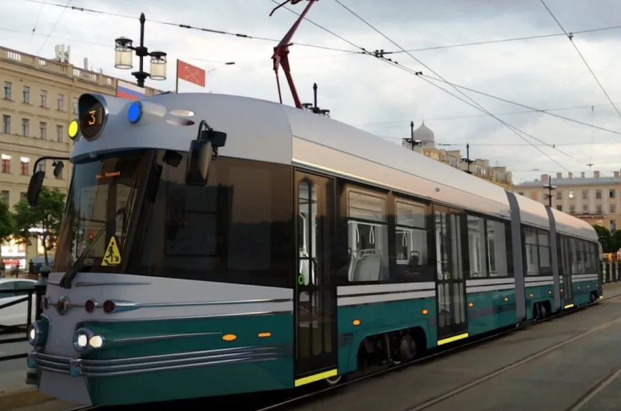 На улицах Петербурга появятся современные «ретро-трамваи»