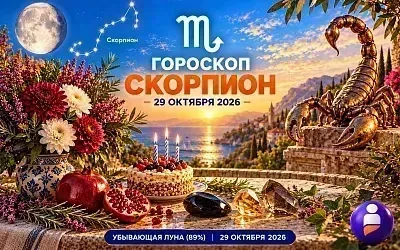 Гороскоп для рождённых 29 октября о доверии без контроля