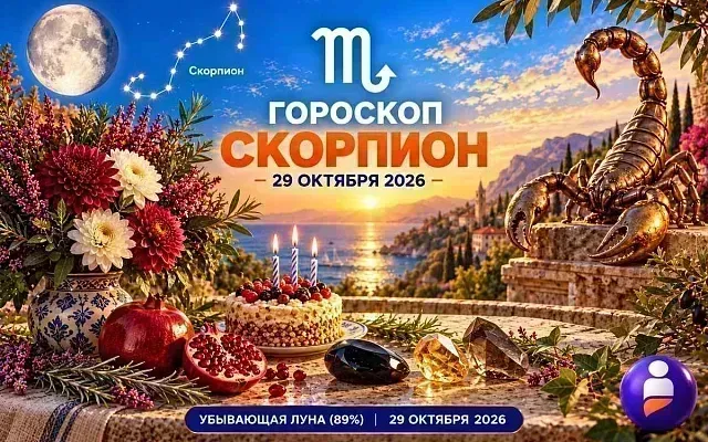 Гороскоп для рождённых 29 октября о доверии без контроля