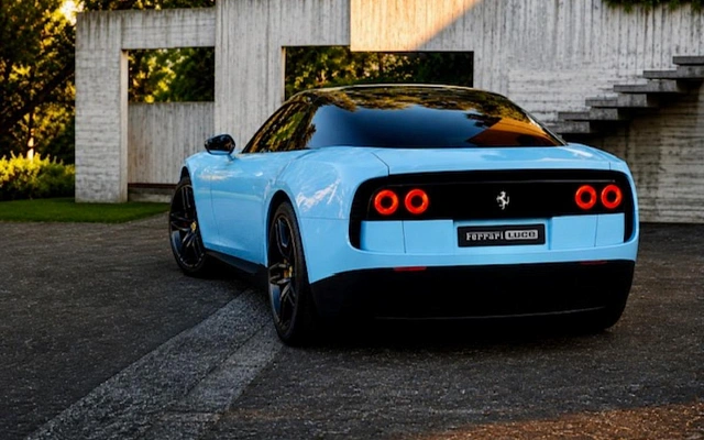 Ferrari просела после показа первого электрокара