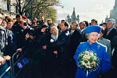 королевские визиты в москву: елизавета ii и принцесса диана