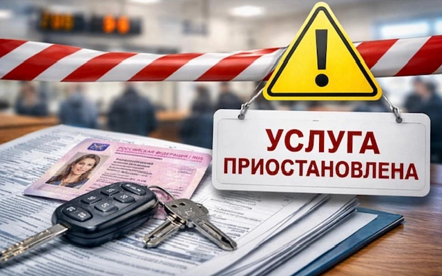 В Приморье приостановили выдачу прав и регистрацию авто