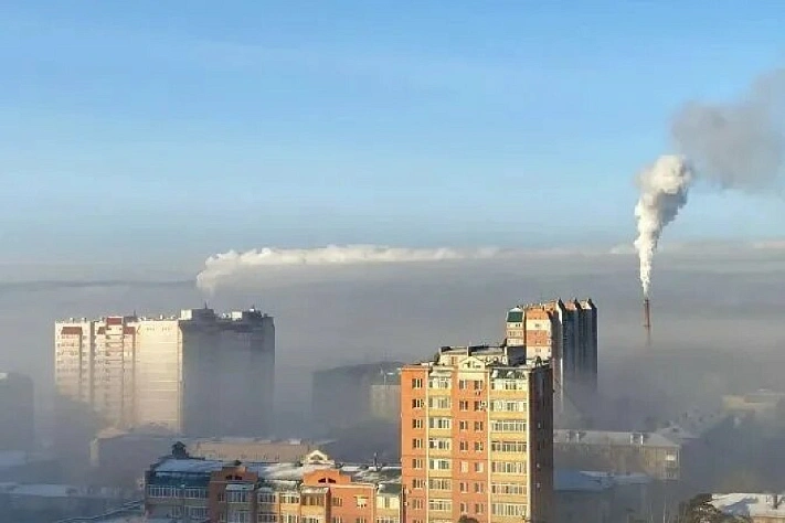 Чита возглавила антирейтинг по загрязнению воздуха