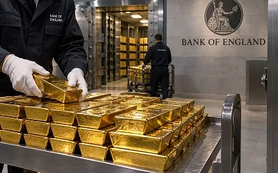 Нидерланды перераспределили 86 тонн золота в Лондон