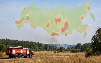Самарскую область внесли в зону пожарного риска