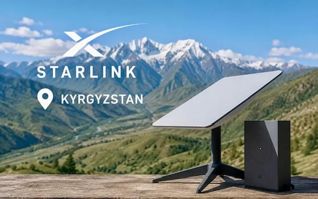 Starlink начал работать в Кыргызстане