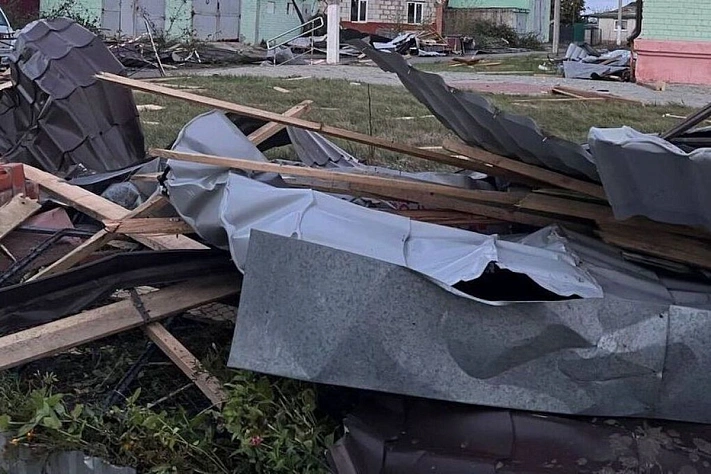 Ураган пронёсся по Кузбассу