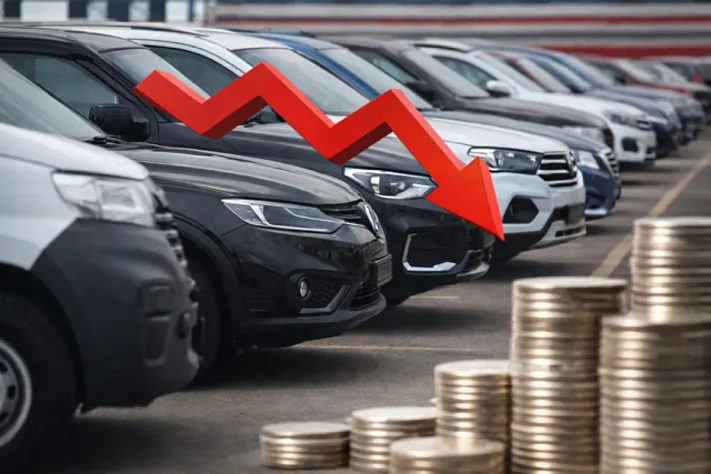 Россияне стали покупать меньше иномарок в 2025 году