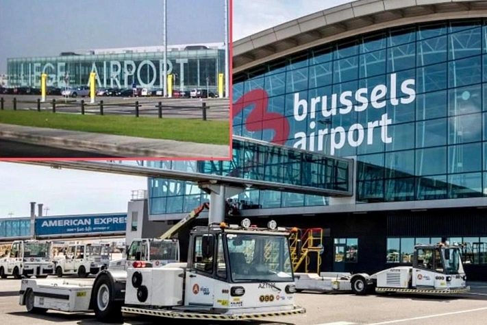 Дроны заметили у аэропортов Брюсселя и Льежа — полчаса паузы