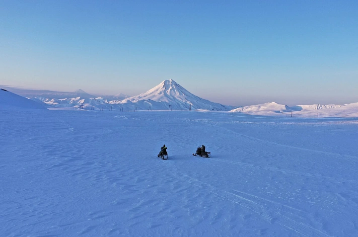 На Камчатке военные обстреляли Вилючинский вулкан